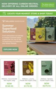 Wellness Warehouse : Summer Superfood Solutions (Request Valid Date From Retailer)