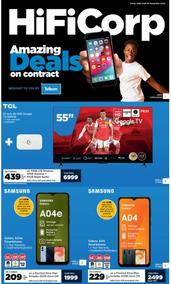HiFi Corp : Amazing Deals On Contract By Telkom (03 November - 30 November 2023)