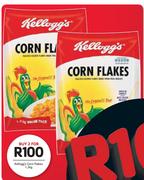 Kellogg's Corn Flakes-2 x 1.2Kg