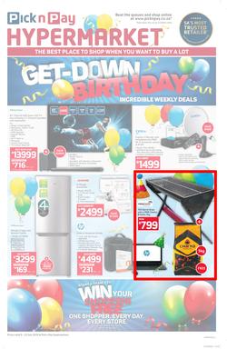 Pick n Pay Hyper : Birthday Deals (09 Jul - 22 Jul 2018), page 1