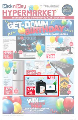 Pick n Pay Hyper : Birthday Deals (09 Jul - 22 Jul 2018), page 1