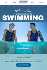 Sportsmans Warehouse : The True Home Of Swimming (Request Valid Date From Retailer)