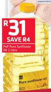 PnP Pure Sunflower Oil-2Ltr