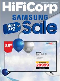 HiFi Corp : Samsung Blue Tag Sale (30 January - 11 February 2024)