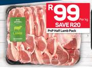 PnP Half Lamb Pack-Per kg