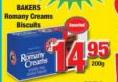 Bakers Romany Creams Biscuits-200gm