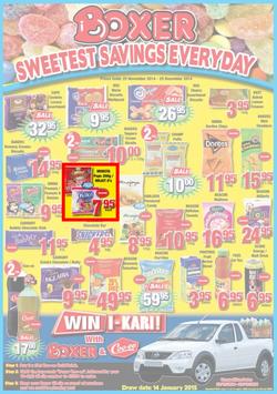 Boxer Super Stores KZN (22 Dec - 25 Dec 2014 ), page 1