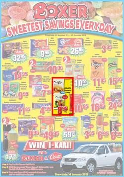 Boxer Super Stores KZN (22 Dec - 25 Dec 2014 ), page 1