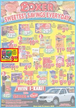 Boxer Super Stores KZN (22 Dec - 25 Dec 2014 ), page 1