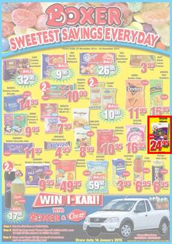 Boxer Super Stores KZN (22 Dec - 25 Dec 2014 ), page 1