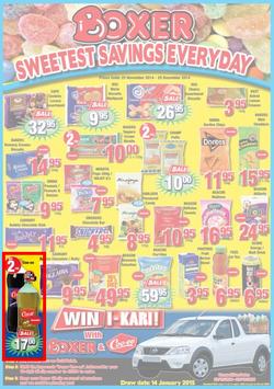 Boxer Super Stores KZN (22 Dec - 25 Dec 2014 ), page 1