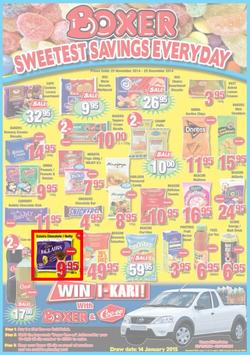 Boxer Super Stores KZN (22 Dec - 25 Dec 2014 ), page 1