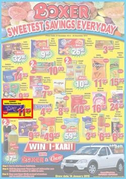 Boxer Super Stores KZN (22 Dec - 25 Dec 2014 ), page 1