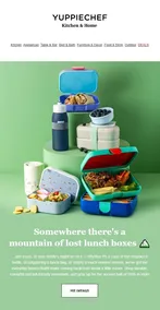 Yuppiechef : Somewhere There's A Mountain Of Lost Lunch Boxes (Request Valid Date From Retailer)