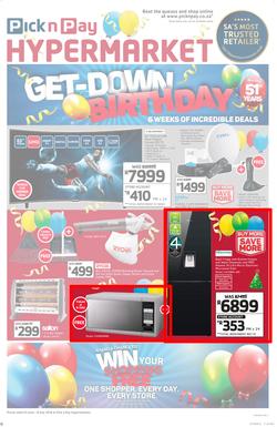 Pick n Pay Hyper : Birthday Deals (25 Jun - 08 Jul 2018), page 1