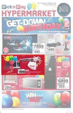 Pick n Pay Hyper : Birthday Deals (25 Jun - 08 Jul 2018), page 1