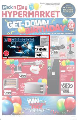 Pick n Pay Hyper : Birthday Deals (25 Jun - 08 Jul 2018), page 1