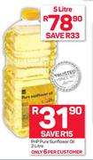 Pnp Pure Sunflower Oil-2L