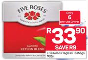 Five Roses Tagless Teabags-102s