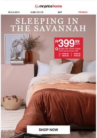 Mr Price Home : Sleeping In The Savannah (Request Valid Date From Retailer)