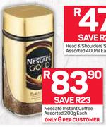 Nescafe Instant Coffee-200g Each