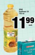 Spar Sunflower Oil-750ml