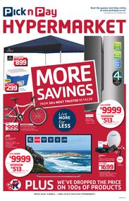 Pick n Pay Hyper : More Savings (19 Mar - 01 Apr 2018) — www.guzzle.co.za