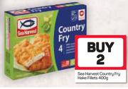 Sea Harvest Country Fry Hake Fillets-2 x 400g