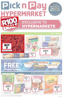 Pick n Pay Hyper : 100 Deals (18 Mar - 24 Mar 2019), page 1