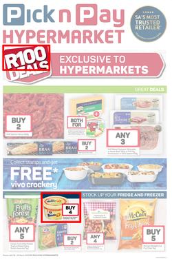 Pick n Pay Hyper : 100 Deals (18 Mar - 24 Mar 2019), page 1