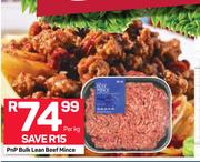 PnP Bulk Lean Beef Mince-Per kg