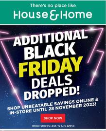 House & Home : Additional Black Friday Deals Dropped (27 November - 28 November 2023)