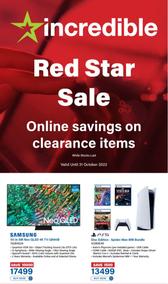 Incredible Connection : Red Star Sale (17 October - 31 October 2023)