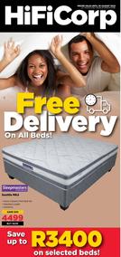 HiFi Corp : Free Delivery On All Beds (16 August - 30 August 2022)