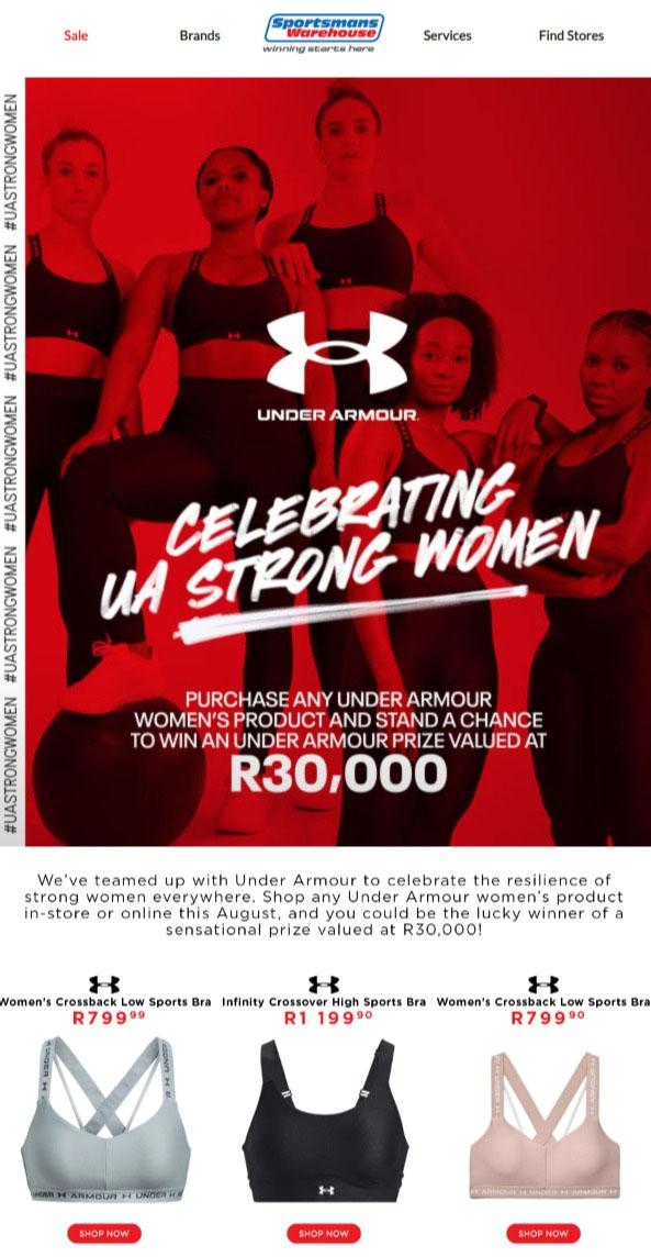 Under armour best sale catalog request