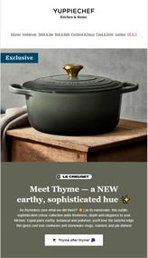 Yuppiechef : Thyme For A New Le Creuset Colour (Request Valid Date From Retailer)