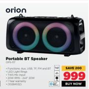 Orion Portable BT Speaker OPS-J17