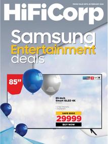 HiFi Corp : Samsung Entertainment Deals (22 February - 29 February 2024)
