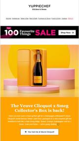 Yuppiechef : The Veuve Clicquot x Smeg (Request Valid Date From Retailer)