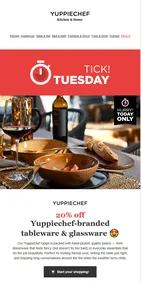 Yuppiechef : 20% Off Yuppiechef-branded Tableware (Request Valid Date From Retailer)