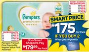 Pampers Premium Care Disposable Nappies Value Pack Assorted-Per Pack