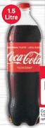 Coca Cola Regular (Non Returnable Bottle)-2x1.5Ltr