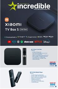 Incredible Connection : Xiaomi TV Box S (23 October - 25 October 2023)