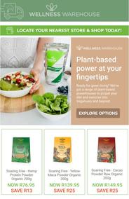 Wellness Warehouse : Plant-Based Power At Your Fingertips (Request Valid Date From Retailer)