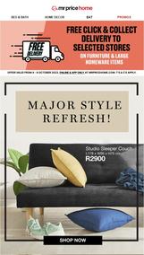 Mr Price Home : Major Style Refresh (Request Valid Date From Retailer)