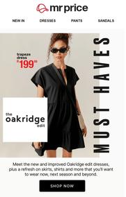 Mr Price : Ladies Must-Haves (Request Valid Date From Retailer)