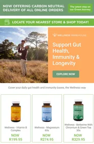 Wellness Warehouse : Support Gut Health (Request Valid Date From Retailer)