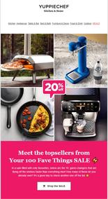 Yuppiechef : Topsellers From Your 100 Favourite Things Sale (Request Valid Date From Retailer)