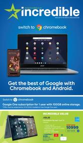 Incredible Connection : Get The Best Of Google Chromebook And Android (17 October - 31 October 2023)