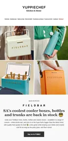 Yuppiechef : SA's Coolest Cooler Boxes Are Back (Request Valid Date From Retailer)